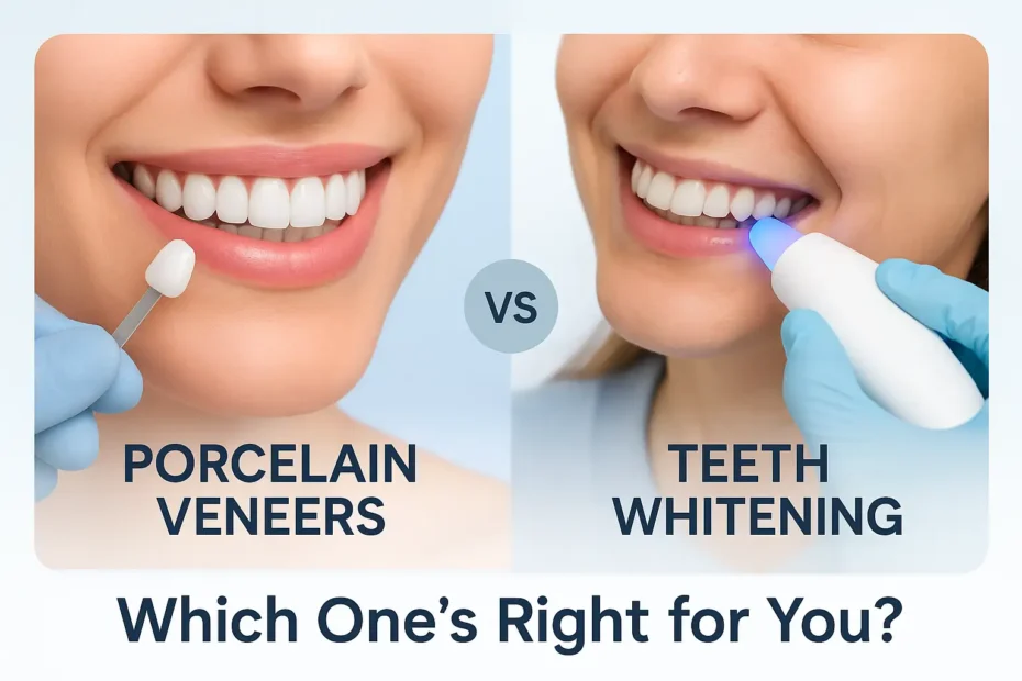 Porclain veneers
