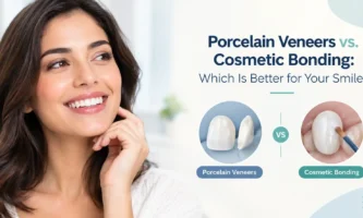 Porcelain Veneers vs. Cosmetic Bonding